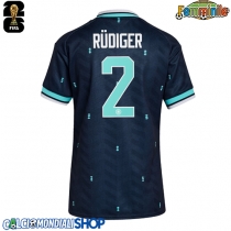 Maglie da calcio Germania Antonio Rudiger #2 Seconda Maglia Femminile Mondiali 2026  Manica Corta